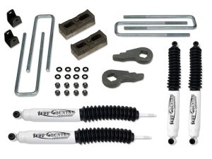 Chevrolet Silverado 2500HD Suspension Lift Kit - Tuff Country - 3.5 Inch Lift with Rear Lift Block and SX8000 Shocks - `01-`10